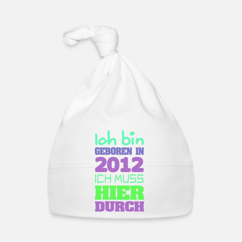 2012 - Baby Bio-Mütze - Weiß