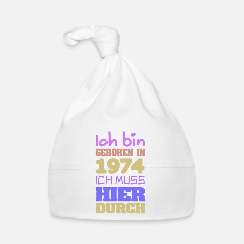 Bin 1974 Baby Bio-Mütze