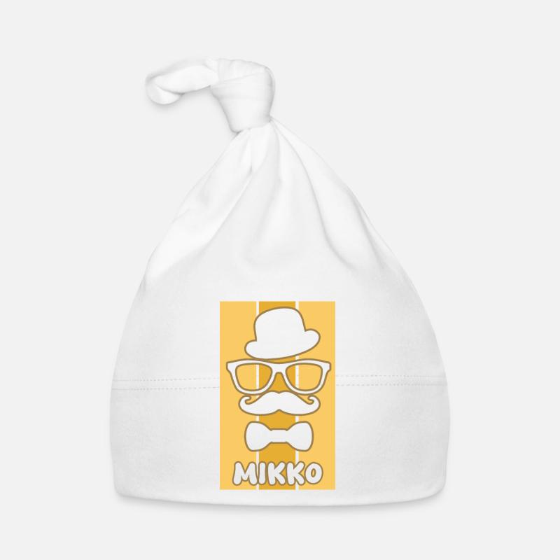 First name Mikko Organic Baby Cap