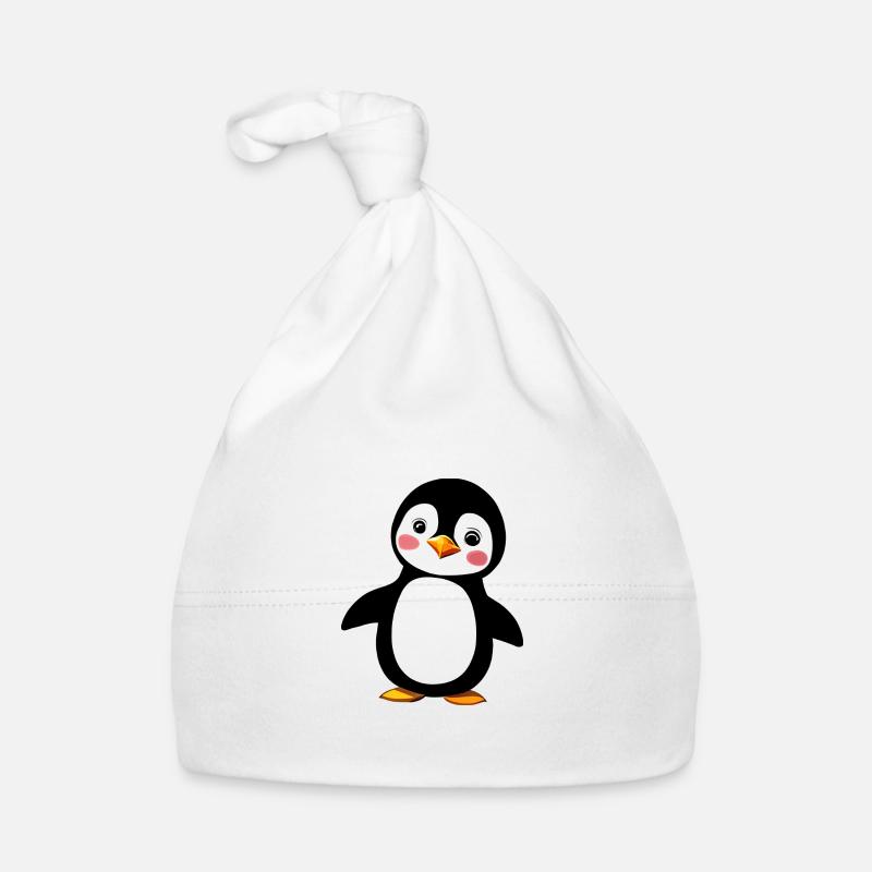 Pinguin Baby Bio-Mütze