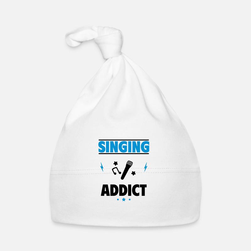 Addicted to singing Organic Baby Cap