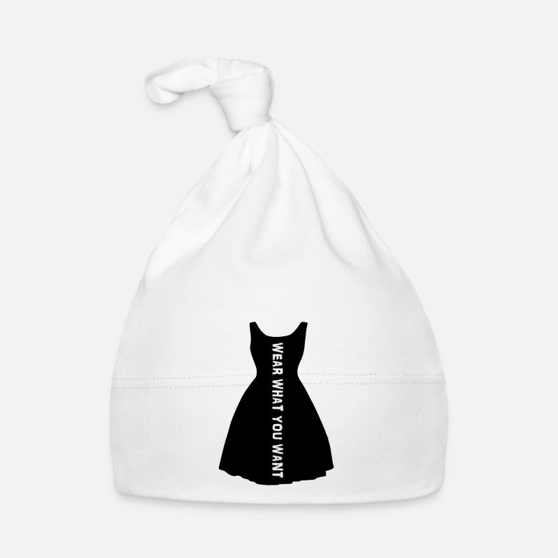 portez ce que vous voulez - Bonnet bio Bébé - blanc