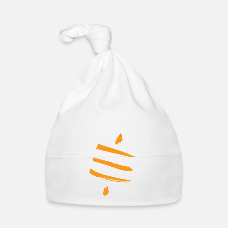 Retro Bitcoin Crypto Satoshis Symbol 21 Baby Bio-Mütze