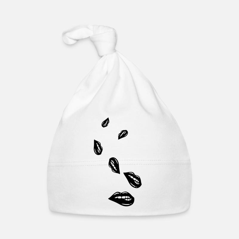 Lip symbol Organic Baby Cap