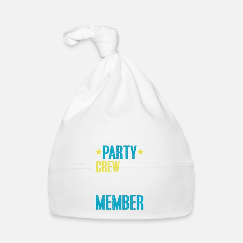 Ibiza Party Crew Baby Bio-Mütze