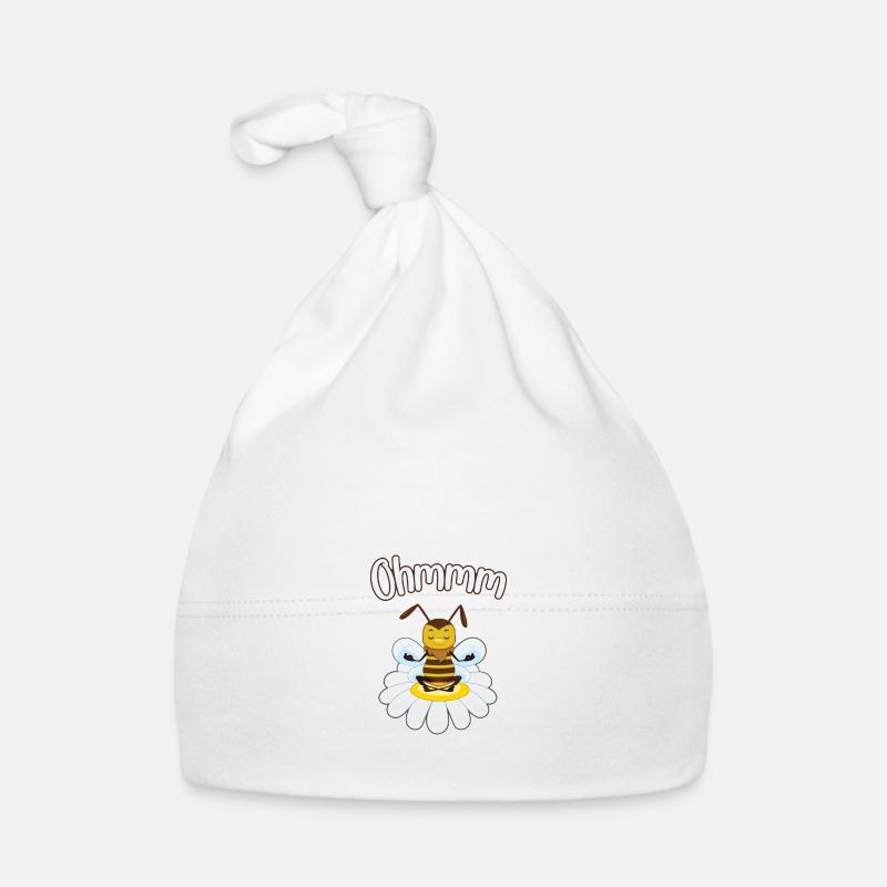 Ohmmm Yoga Bees Honey Chamomile Beekeeper | Meditation Organic Baby Cap