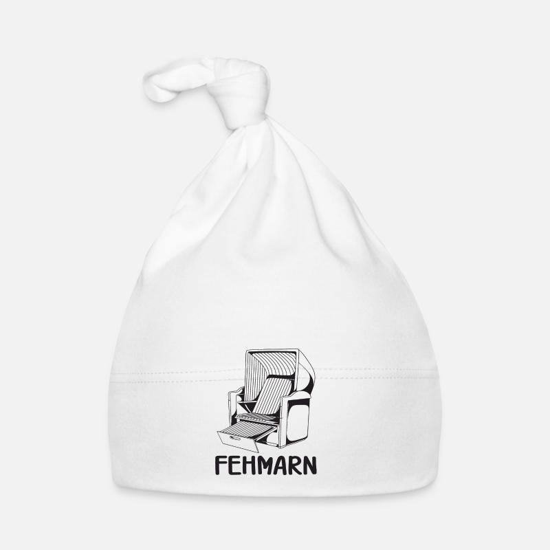 CHAISE DE PLAGE FEHMARN Bonnet bio Bébé