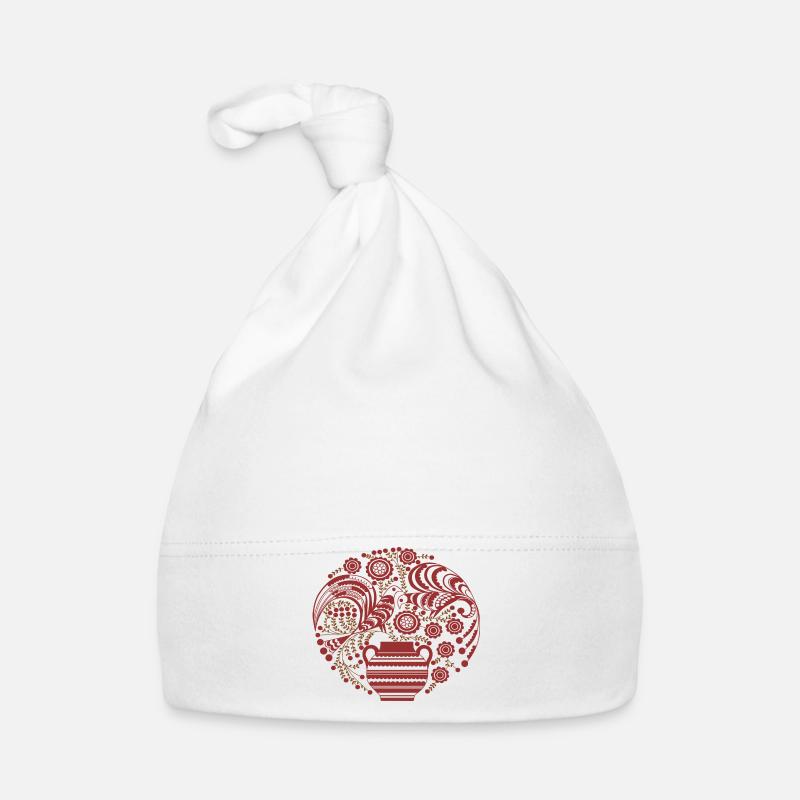Brautpäll aus Delsbo Baby Bio-Mütze