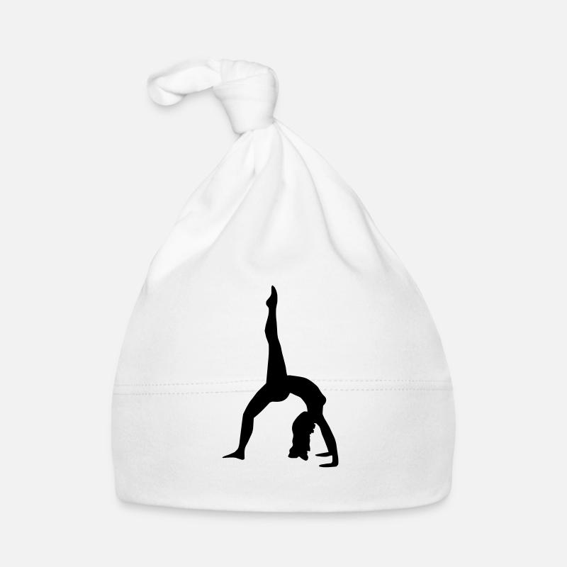 woman gymnastics Organic Baby Cap