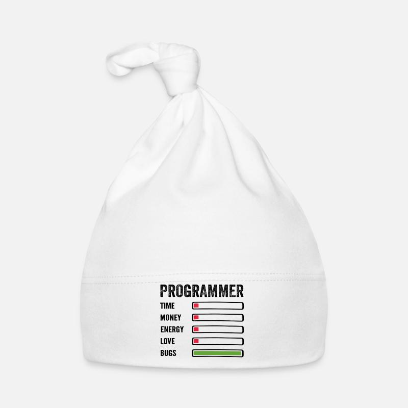 Entwickler Humor Programmierer Programmierer Programmierer Baby Bio-Mütze