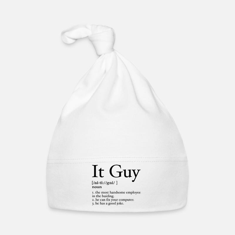 Definition des It-Mannes Baby Bio-Mütze