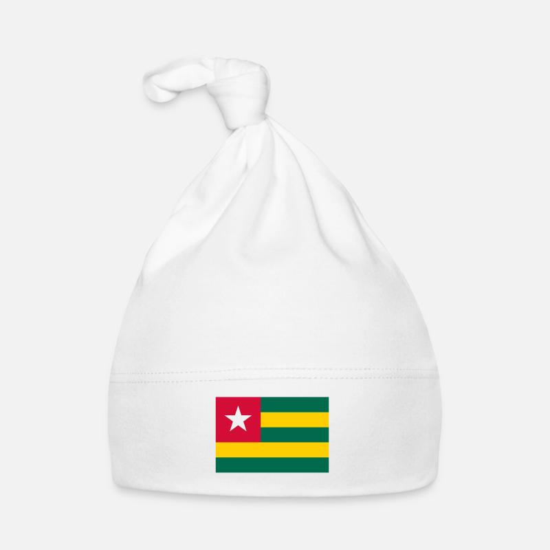 Togo drapeau togolais drapeau Bonnet bio Bébé