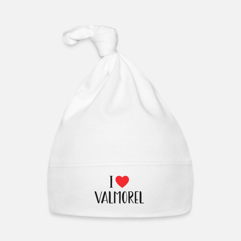 I love valmorel Bonnet bio Bébé