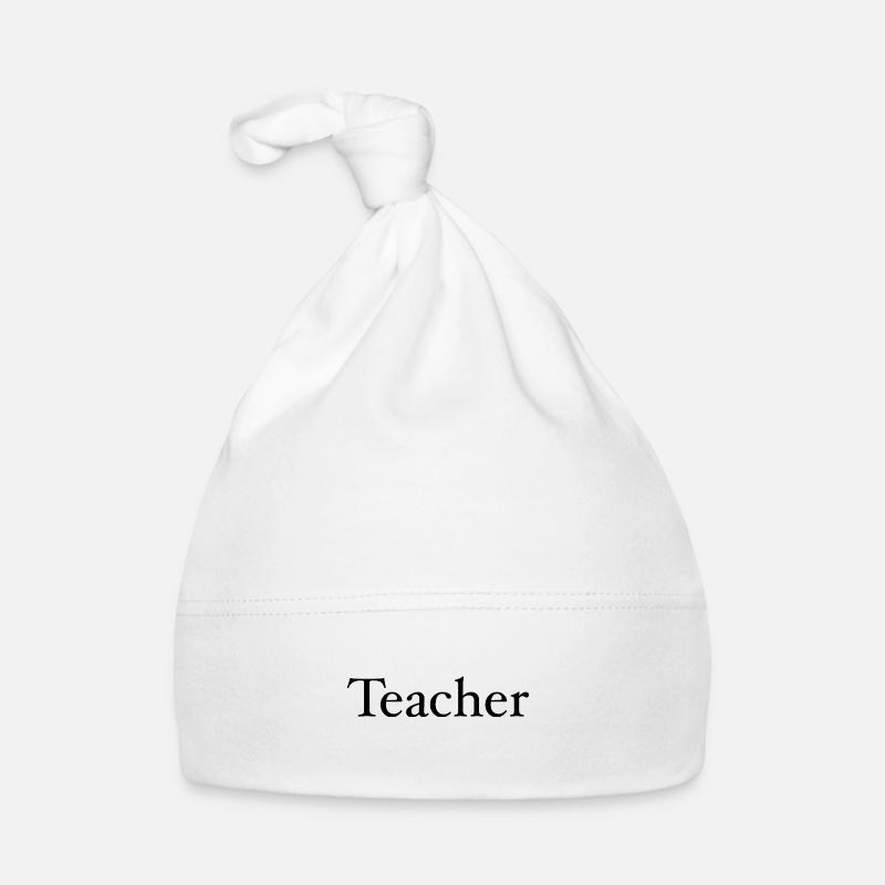 Teacher - Bonnet bio Bébé - blanc