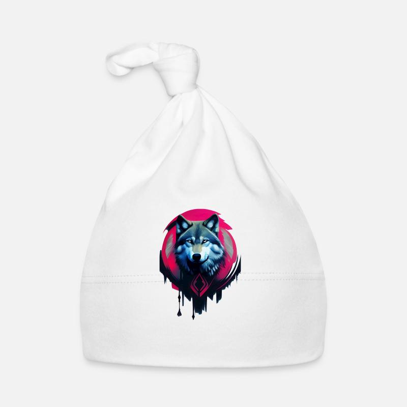 Wolf Baby Bio-Mütze