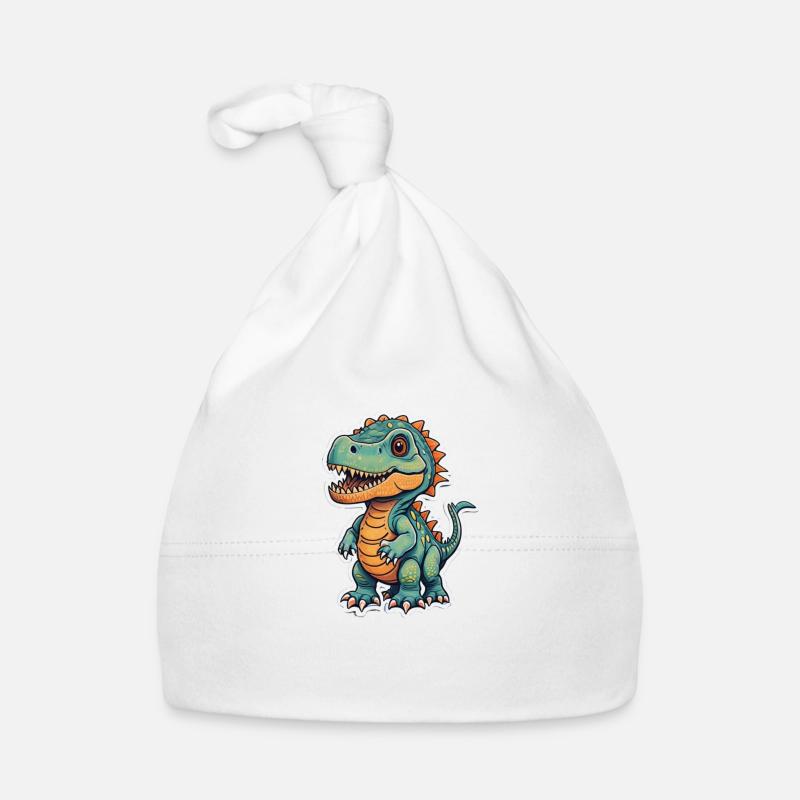 Dino Organic Baby Cap