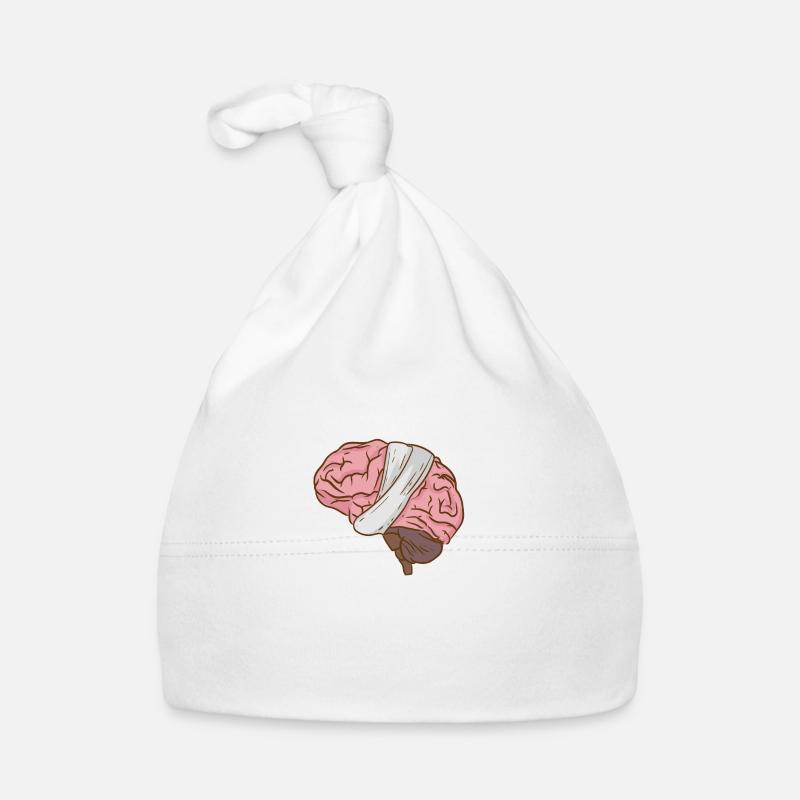 I Broke My Brain Baby Bio-Mütze