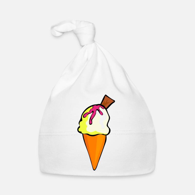 eis eiscreme restaurant ice cream sundae17 Baby Bio-Mütze