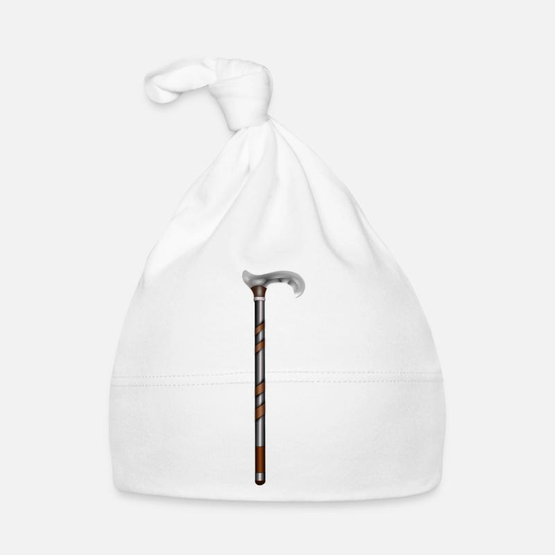 walking stick Organic Baby Cap
