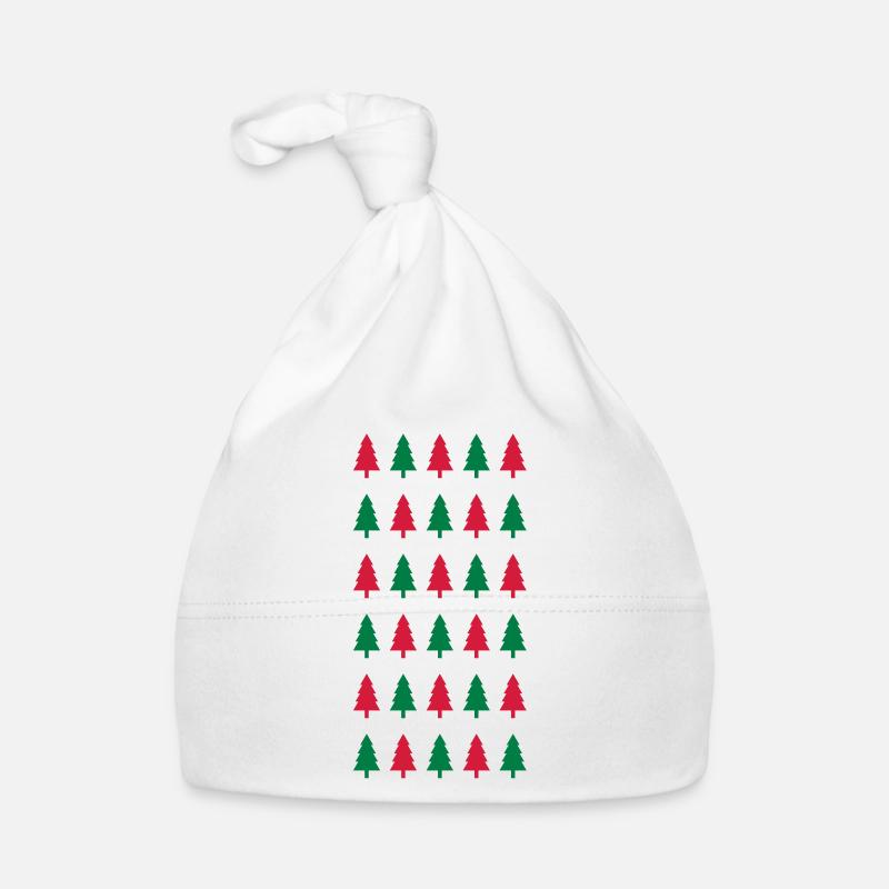 Jour de Noël - Bonnet bio Bébé - blanc