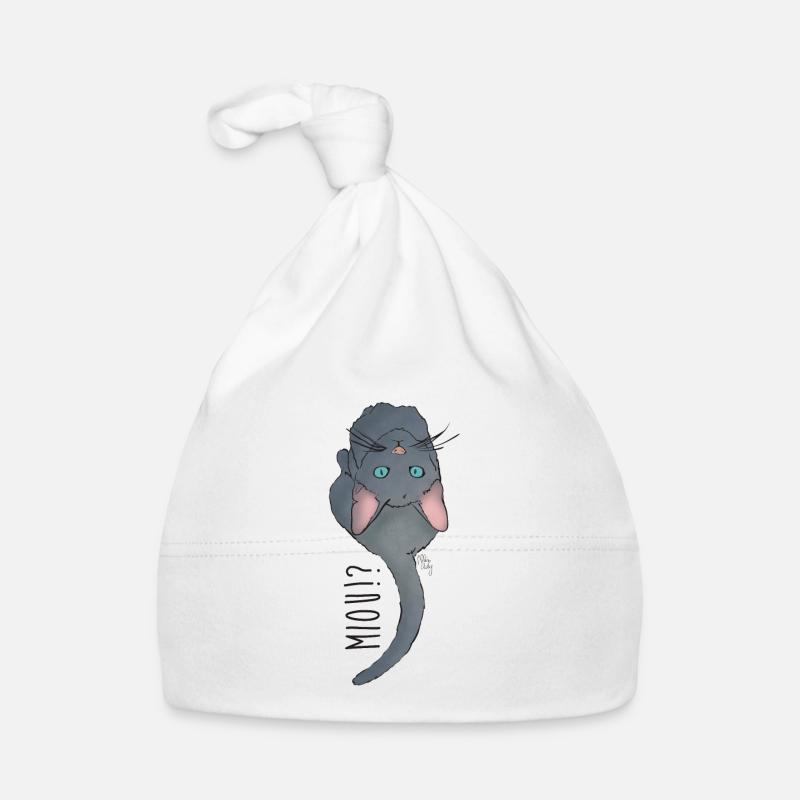 (chat2) Bonnet bio Bébé