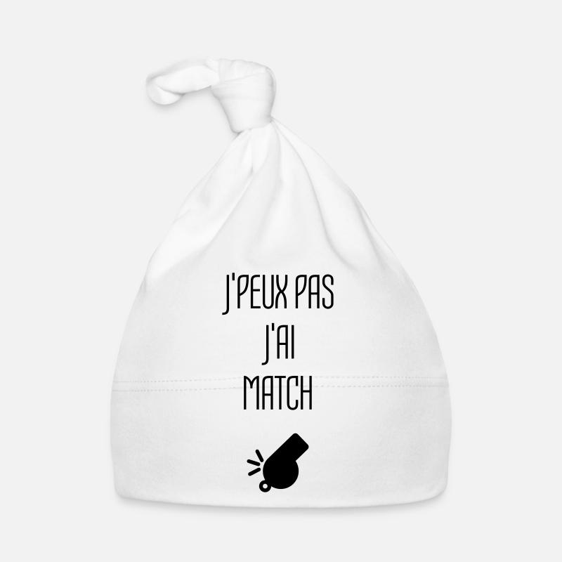 Arbitre / Arbitrage / Sport / Sifflet Bonnet bio Bébé
