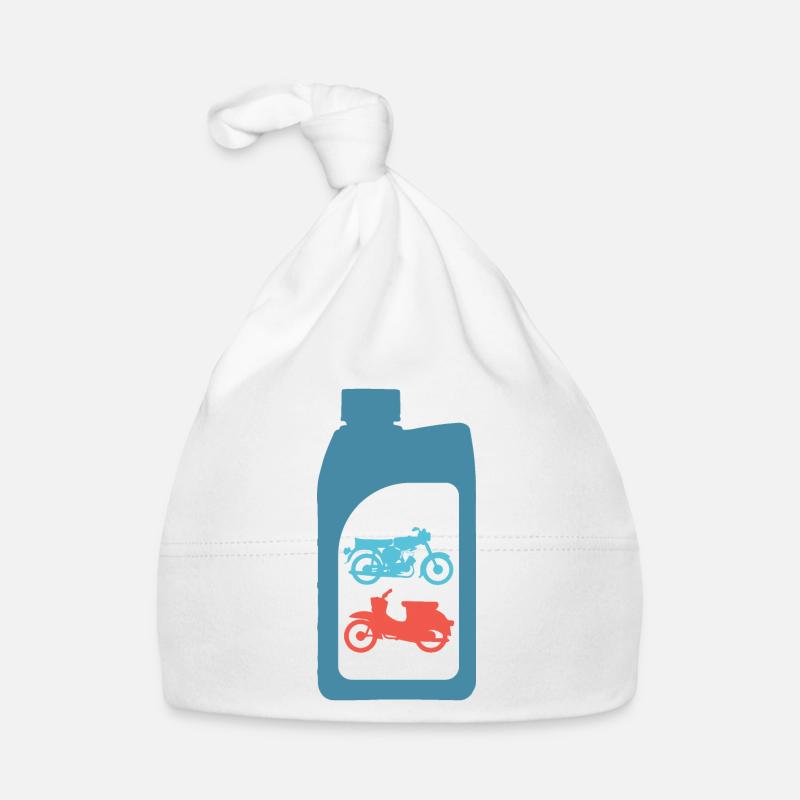 Benzingemisch Zweitaktoel Design Simson DDR Schwalbe S51 Baby Bio-Mütze