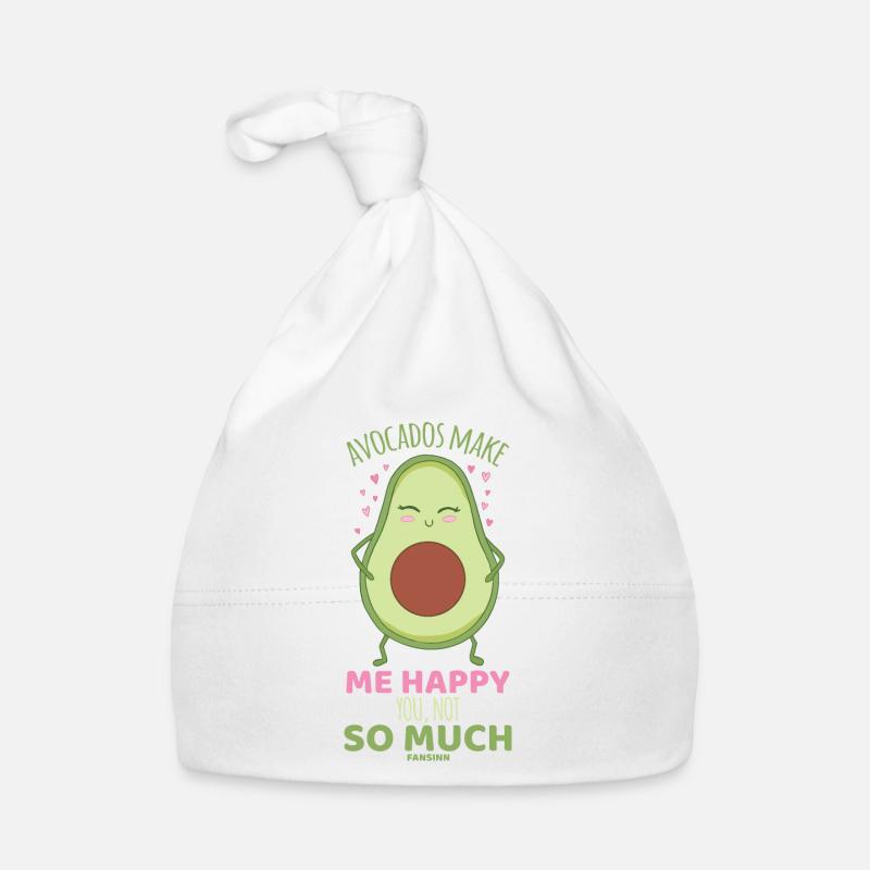 Les avocats me rendent heureux, pas tellement Bonnet bio Bébé
