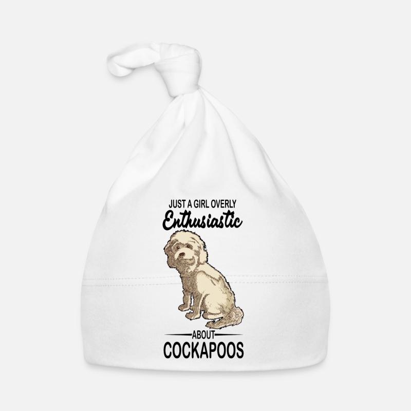 Cockapoo dog lovers | Dog breed gift idea Organic Baby Cap