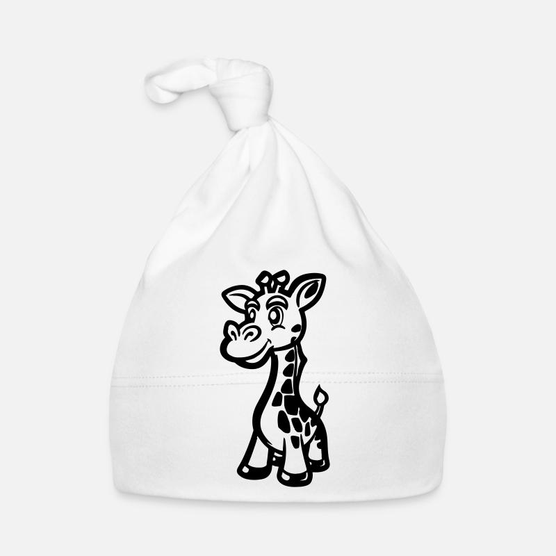Animal girafe Bonnet bio Bébé