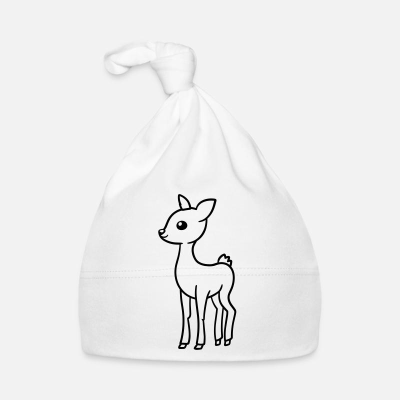 Hirsch Baby Bio-Mütze