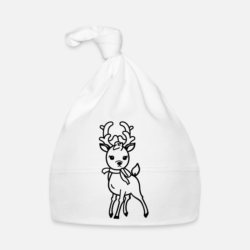 Deer Organic Baby Cap