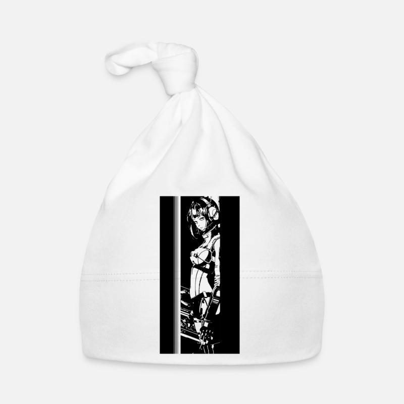 Fille cyberpunk Bonnet bio Bébé