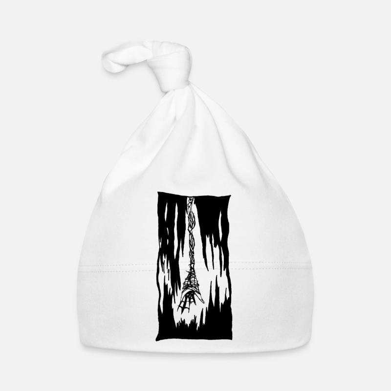 Webbing - Organic Baby Cap - white