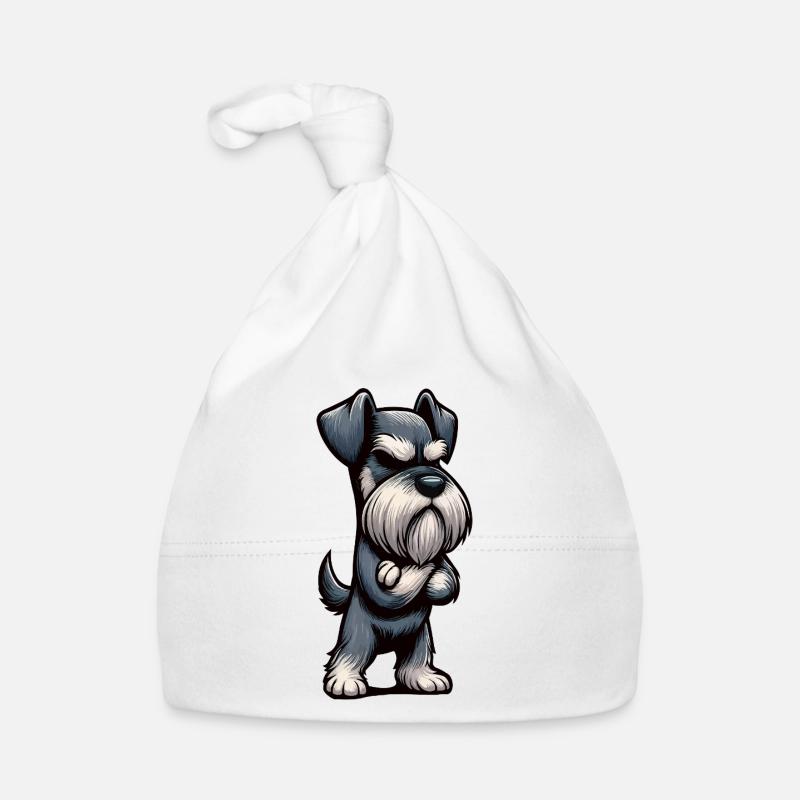 Schnauzer Schnauzer géant Propriétaire du Schnauzer Bonnet bio Bébé