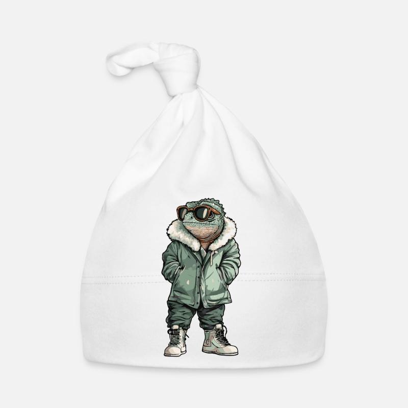 Chameleon Cool Winter Organic Baby Cap