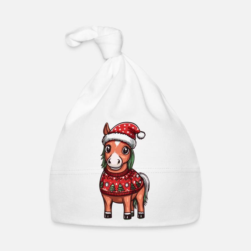 Cheval Noël Noël Bonnet bio Bébé