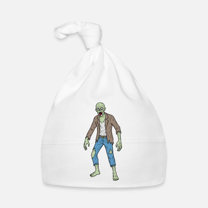 Ragged Zombie-Stil Illustration Baby Bio-Mütze