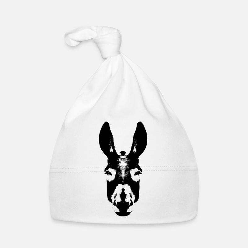 Donkey / Head Organic Baby Cap