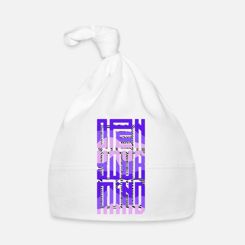 Neon Block Gradient Organic Baby Cap