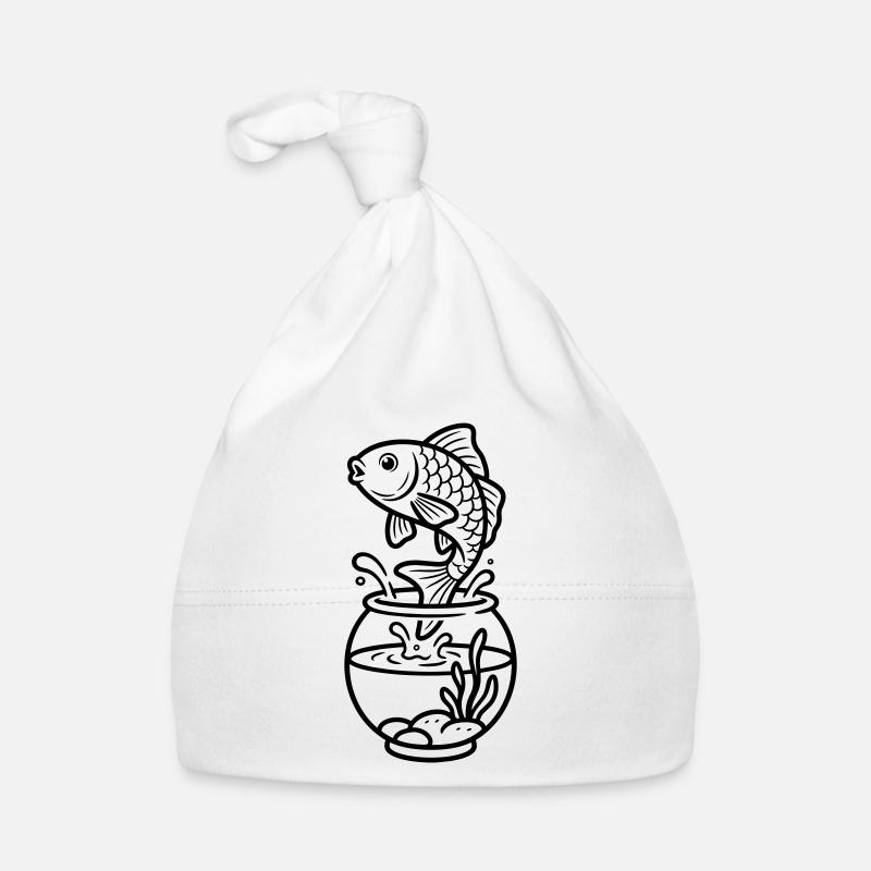Goldfish Organic Baby Cap