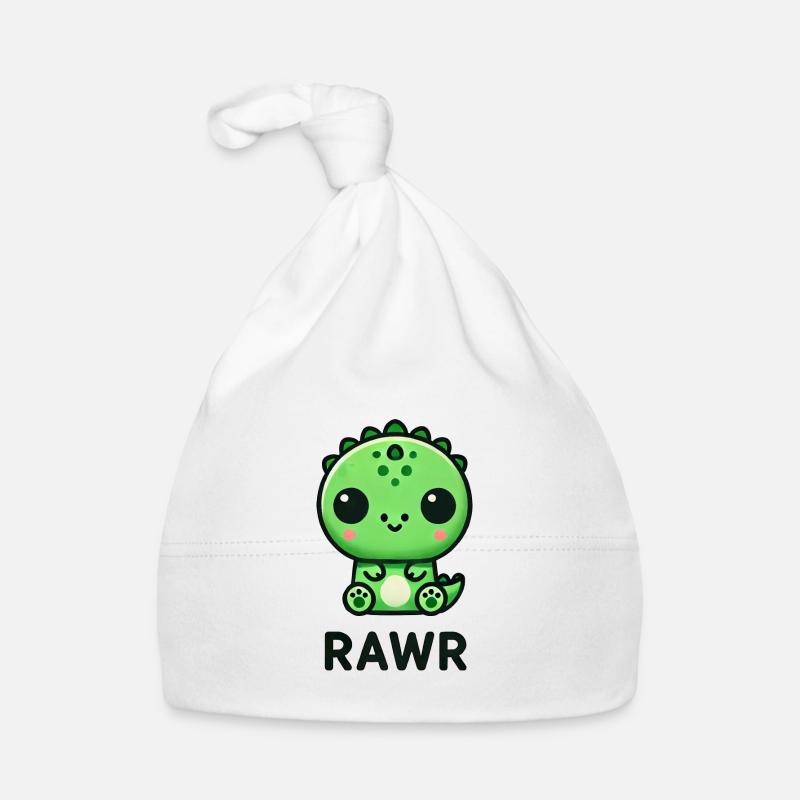 Mignon Dino T-Rex Chibi Rawr Bonnet bio Bébé