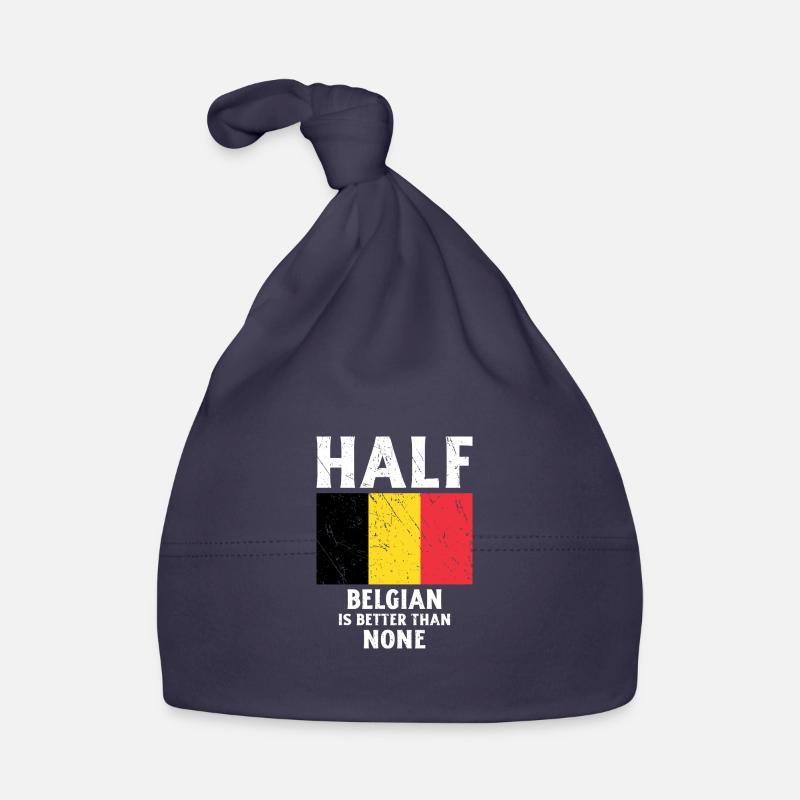 Half the Belgian is better than no national fla Organic Baby Cap