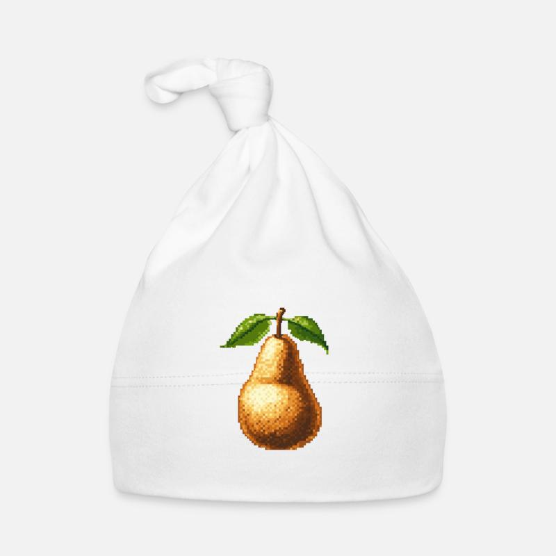 Ampoule Pixel Gamer - Bonnet bio Bébé - blanc