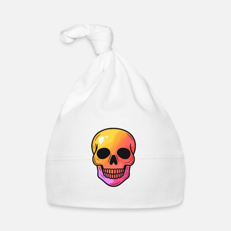 Zombie Halloween Squelette Bonnet bio Bébé