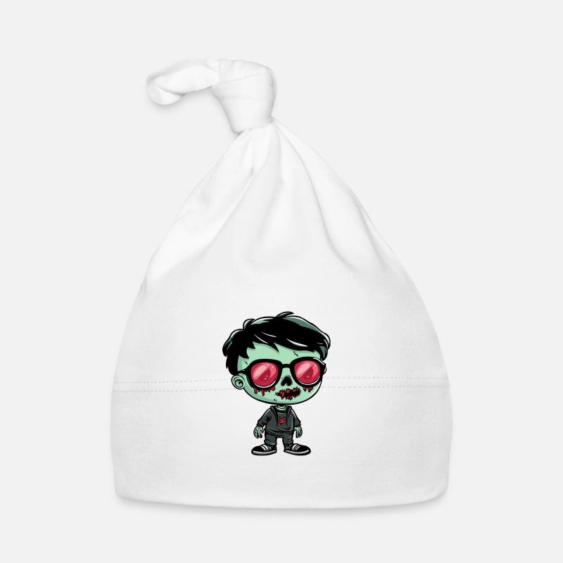 Zombie Halloween Baby Bio-Mütze
