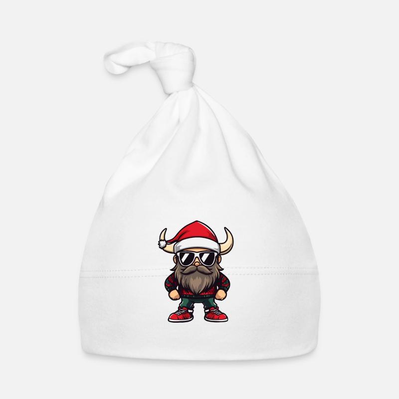 Noël viking Noël laid Bonnet bio Bébé