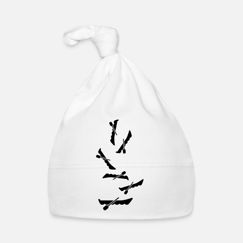 boot Symbol Silhouette Baby Bio-Mütze