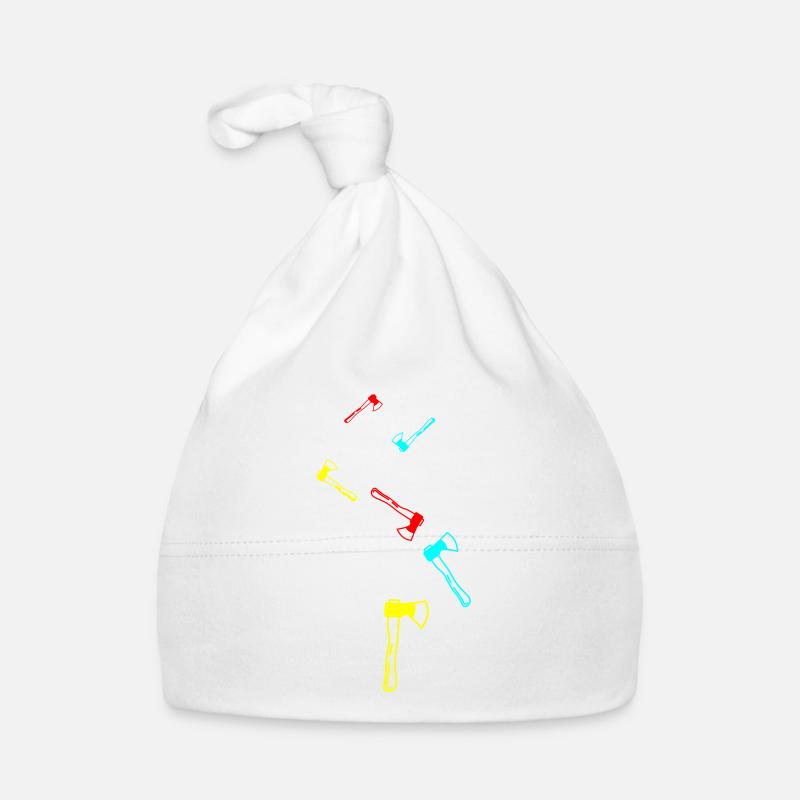 Axe icon Organic Baby Cap