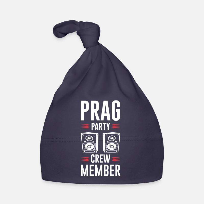 Prag Party Crew Baby Bio-Mütze